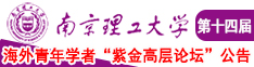 男同互操南京理工大学第十四届海外青年学者紫金论坛诚邀海内外英才！